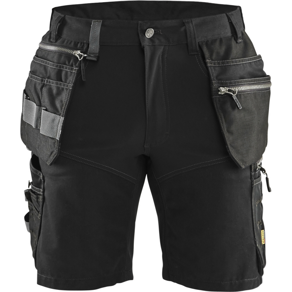 Blaklader Stretch Craftsman Shorts, Black
