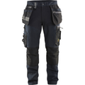 Blaklader Stretch Craftsman Work Trousers, Dark Navy/Black