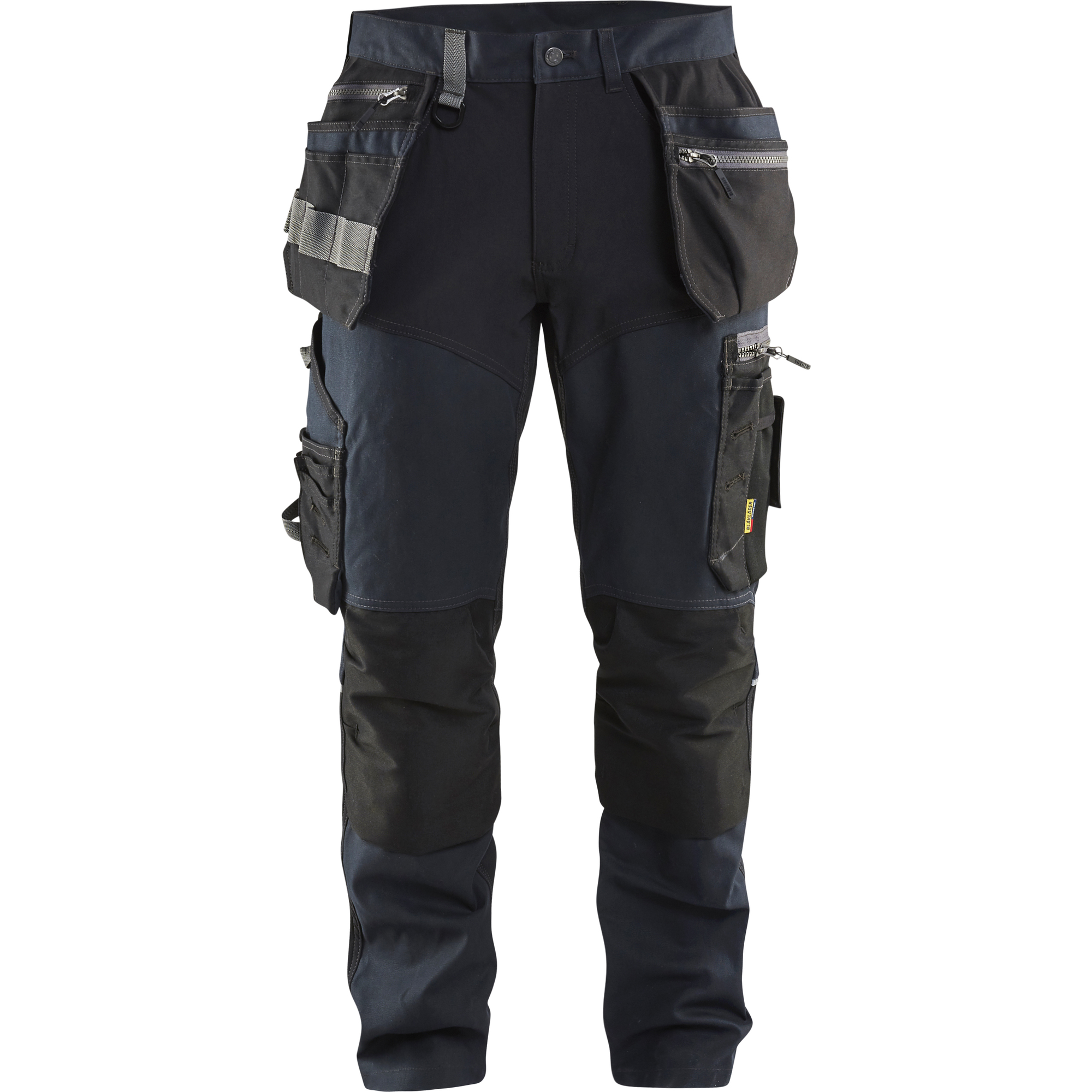 Blaklader Stretch Craftsman Work Trousers, Dark Navy/Black