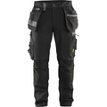 Blaklader Stretch Craftsman Work Trousers, Black