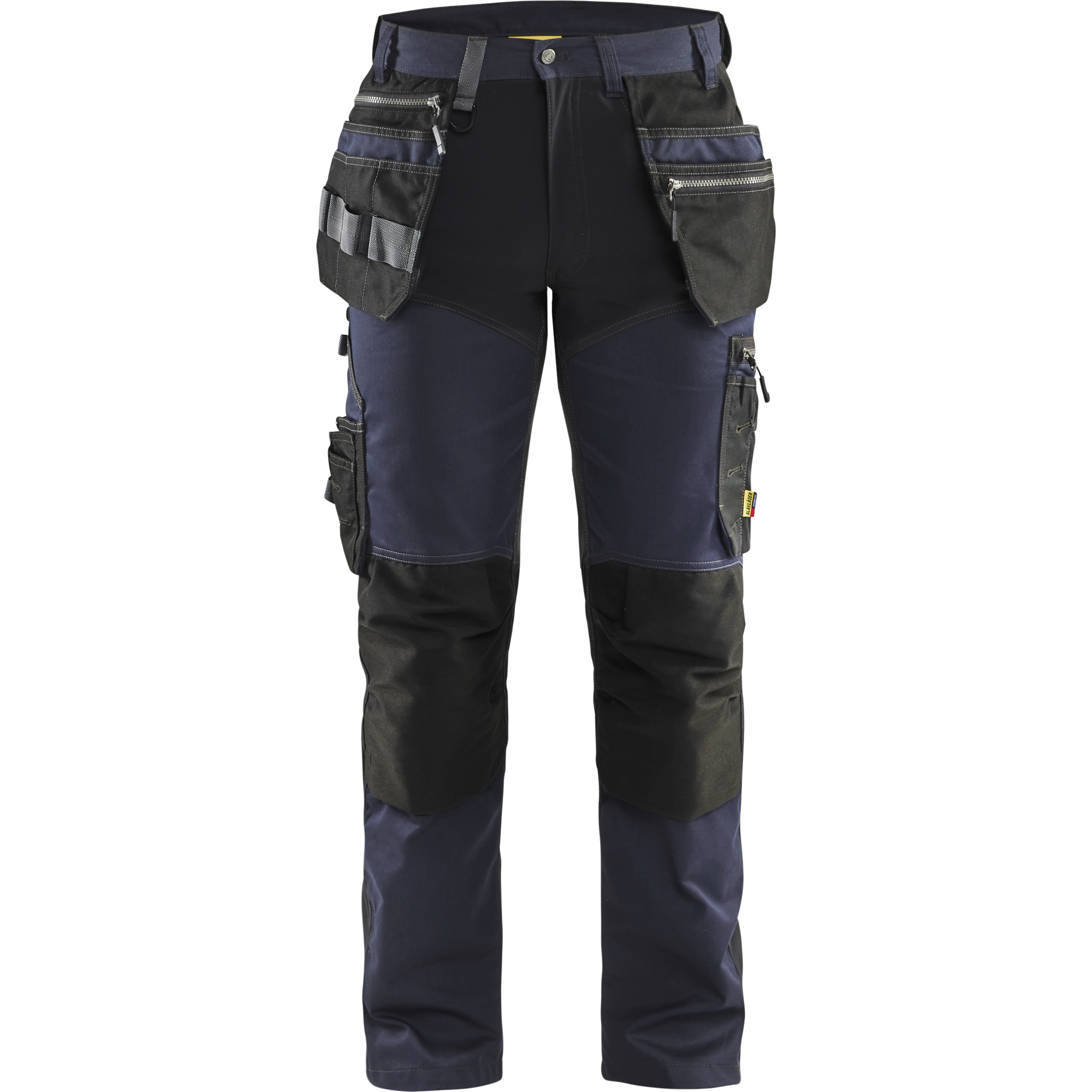 Blaklader Stretch Craftsman Work Trousers, Dark Navy/Black