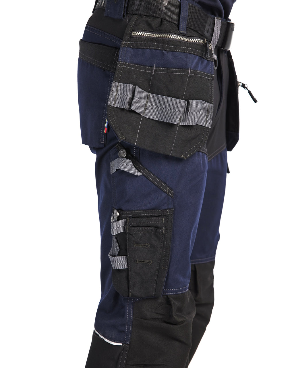 Blaklader Stretch Craftsman Work Trousers, Dark Navy/Black (6)