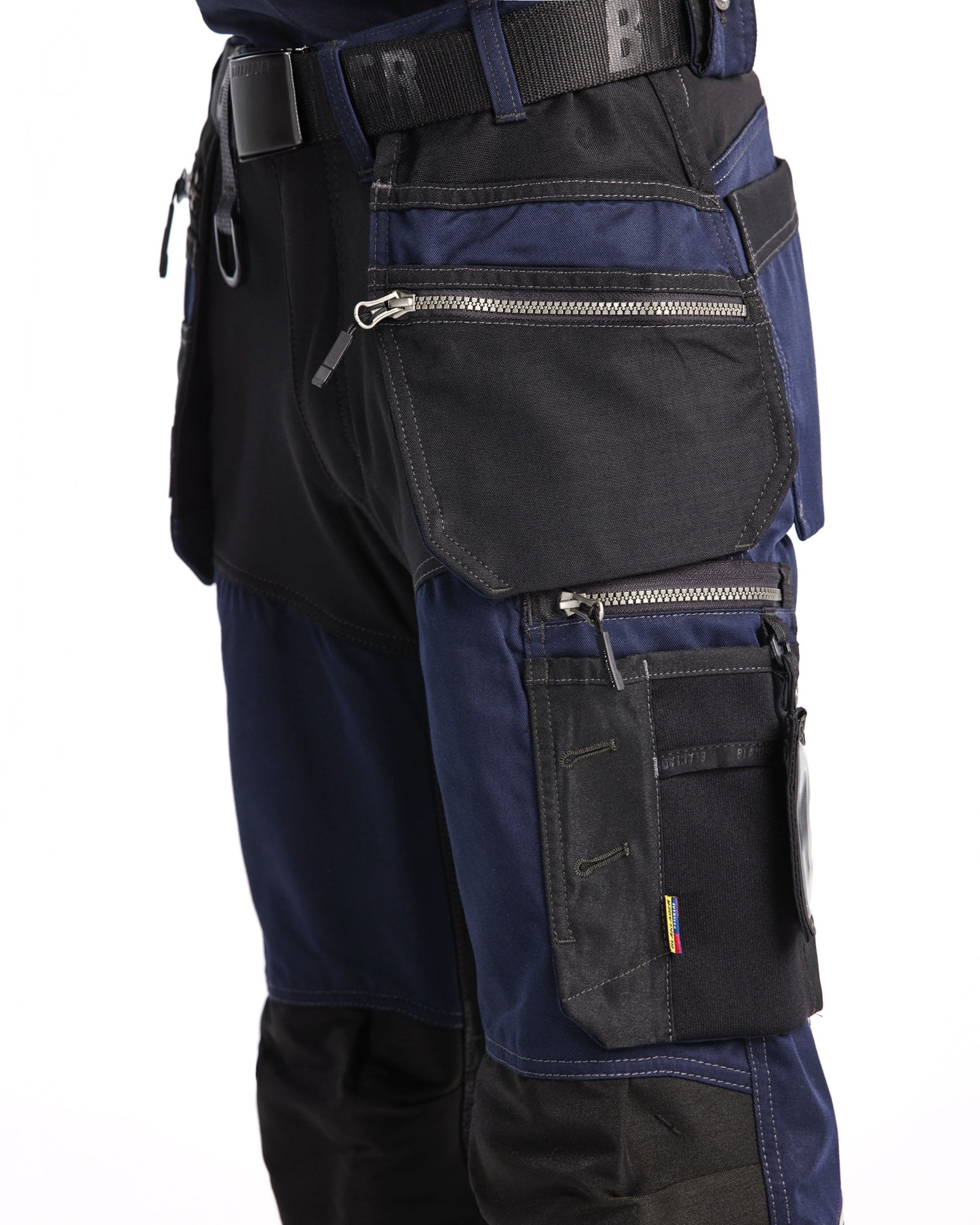 Blaklader Stretch Craftsman Work Trousers, Dark Navy/Black (7)