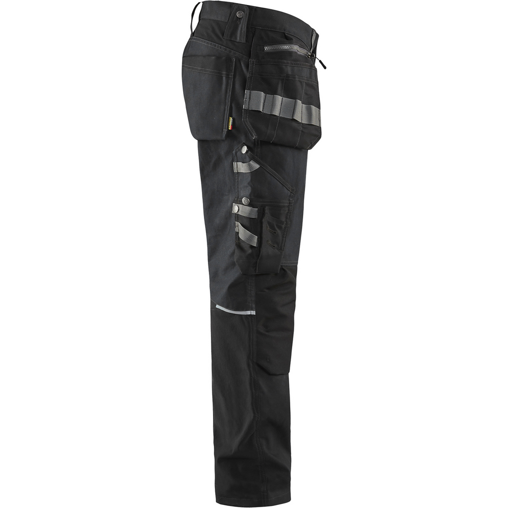 Blaklader Stretch Craftsman Work Trousers, Black (2)