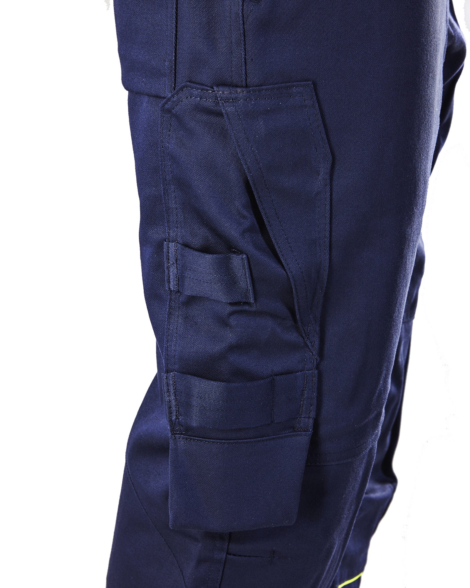 Blaklader Welding Work Trousers, Navy Blue/ Yellow (6)