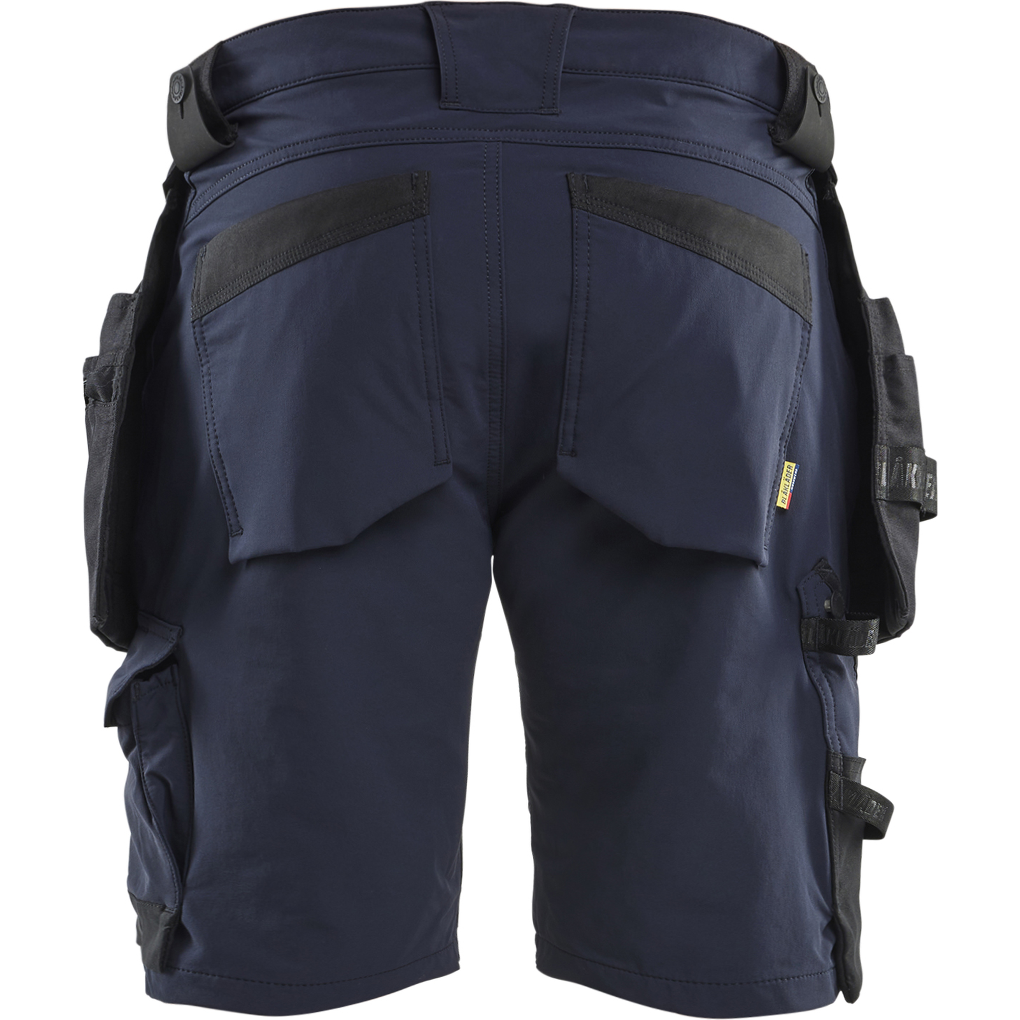 Blaklader 4-Way Stretch Craftsman Shorts, Dark Navy/Black (4)