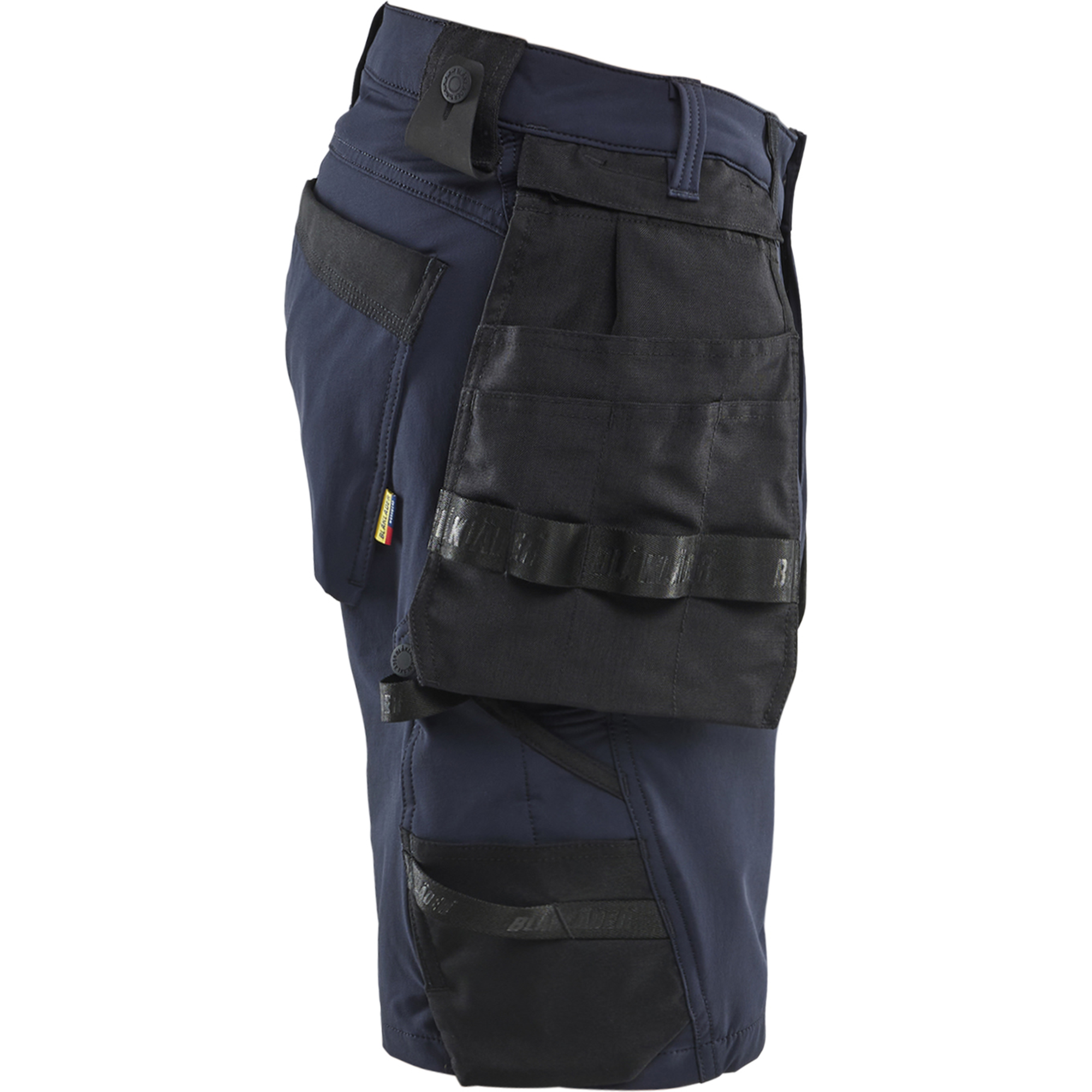 Blaklader 4-Way Stretch Craftsman Shorts, Dark Navy/Black (2)