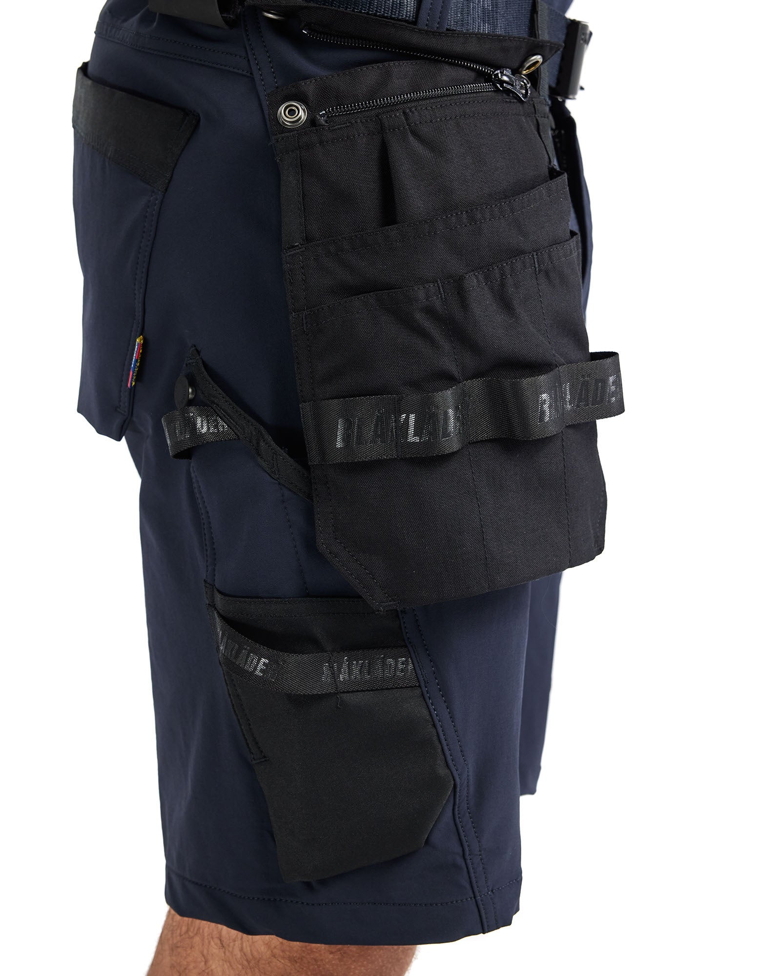 Blaklader 4-Way Stretch Craftsman Shorts, Dark Navy/Black (7)