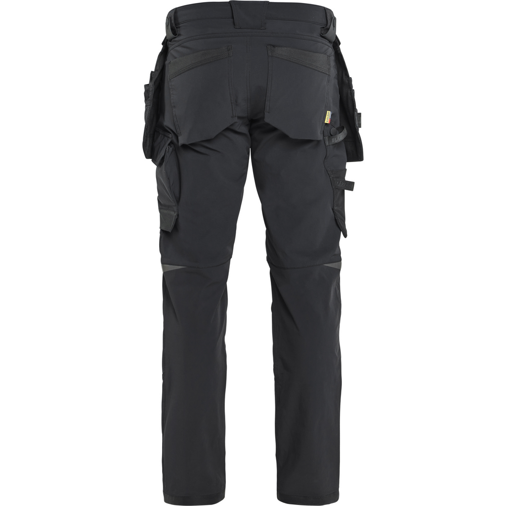Blaklader 4-Way Stretch Craftsman Work Trousers, Black (4)
