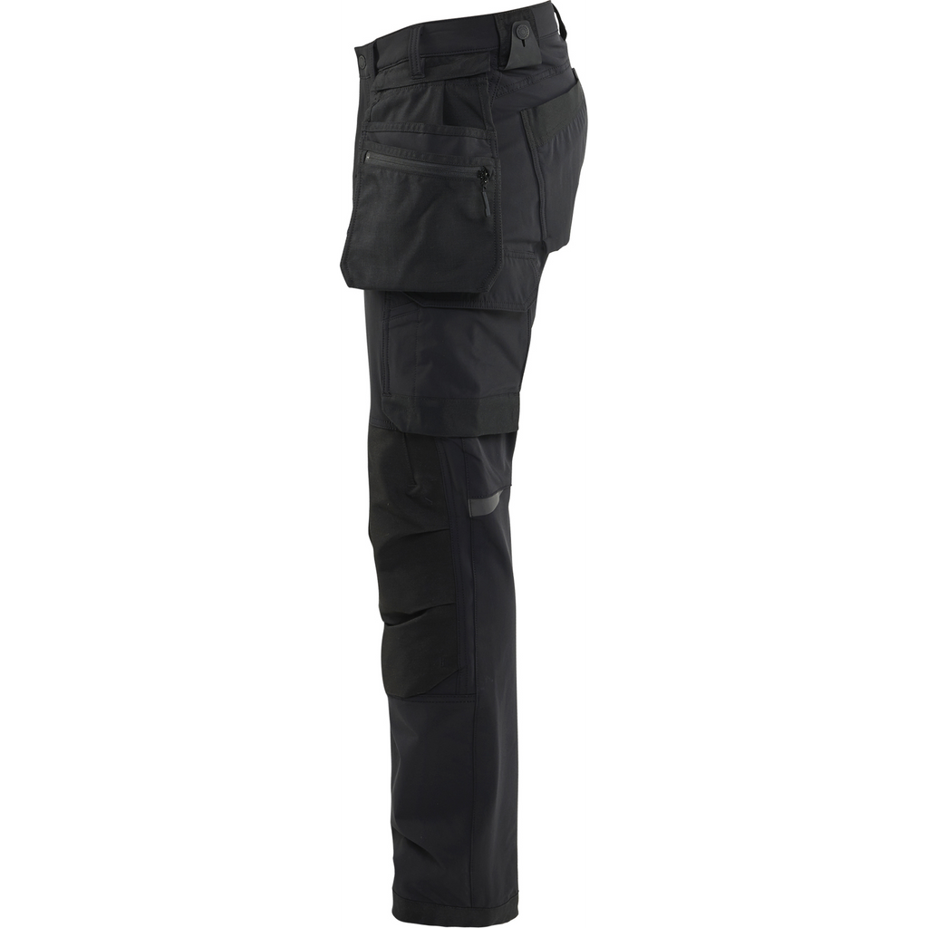 Blaklader 4-Way Stretch Craftsman Work Trousers, Black (3)