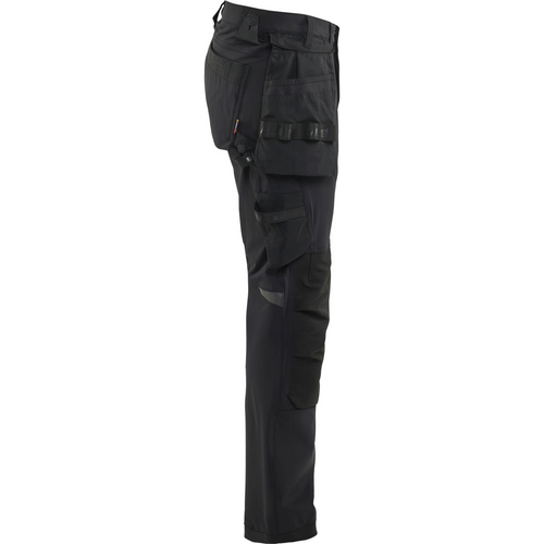 Blaklader 4-Way Stretch Craftsman Work Trousers, Black (2)