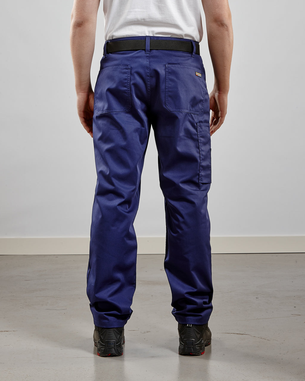 Blaklader Mixed Fabric Work Trousers, Navy Blue (4)