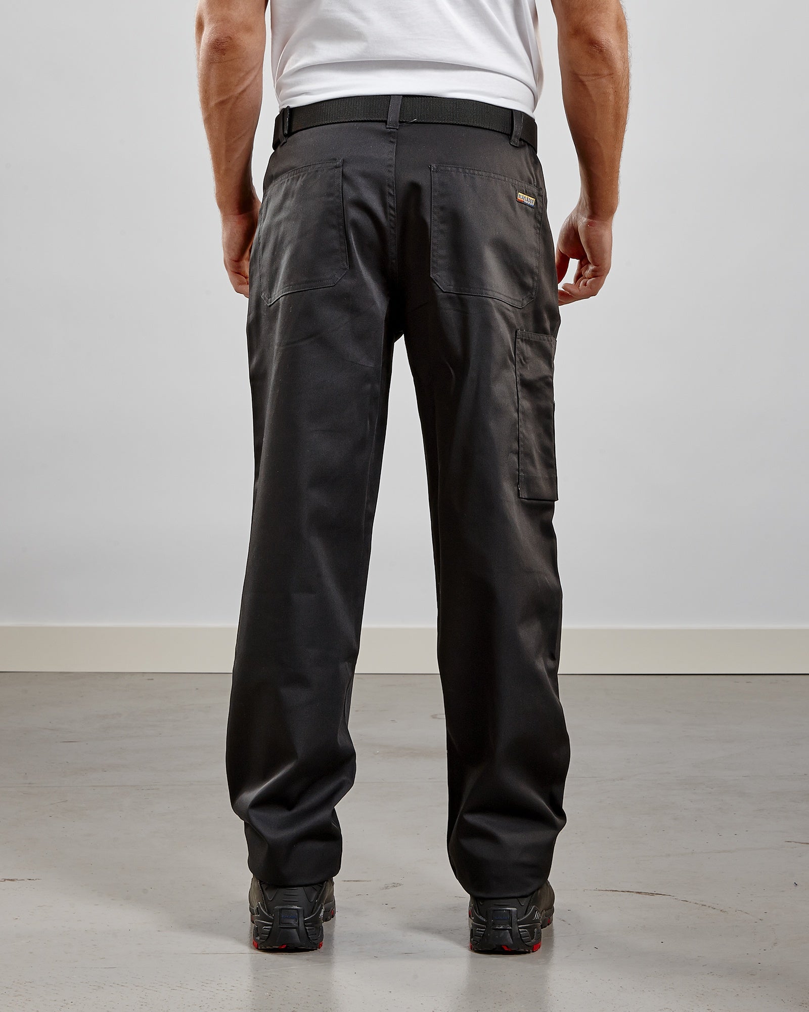 Blaklader Mixed Fabric Work Trousers, Black (4)