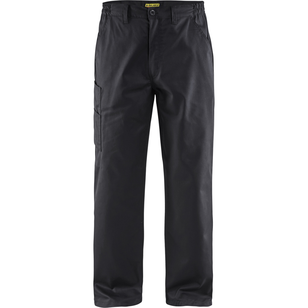 Blaklader Mixed Fabric Work Trousers, Black