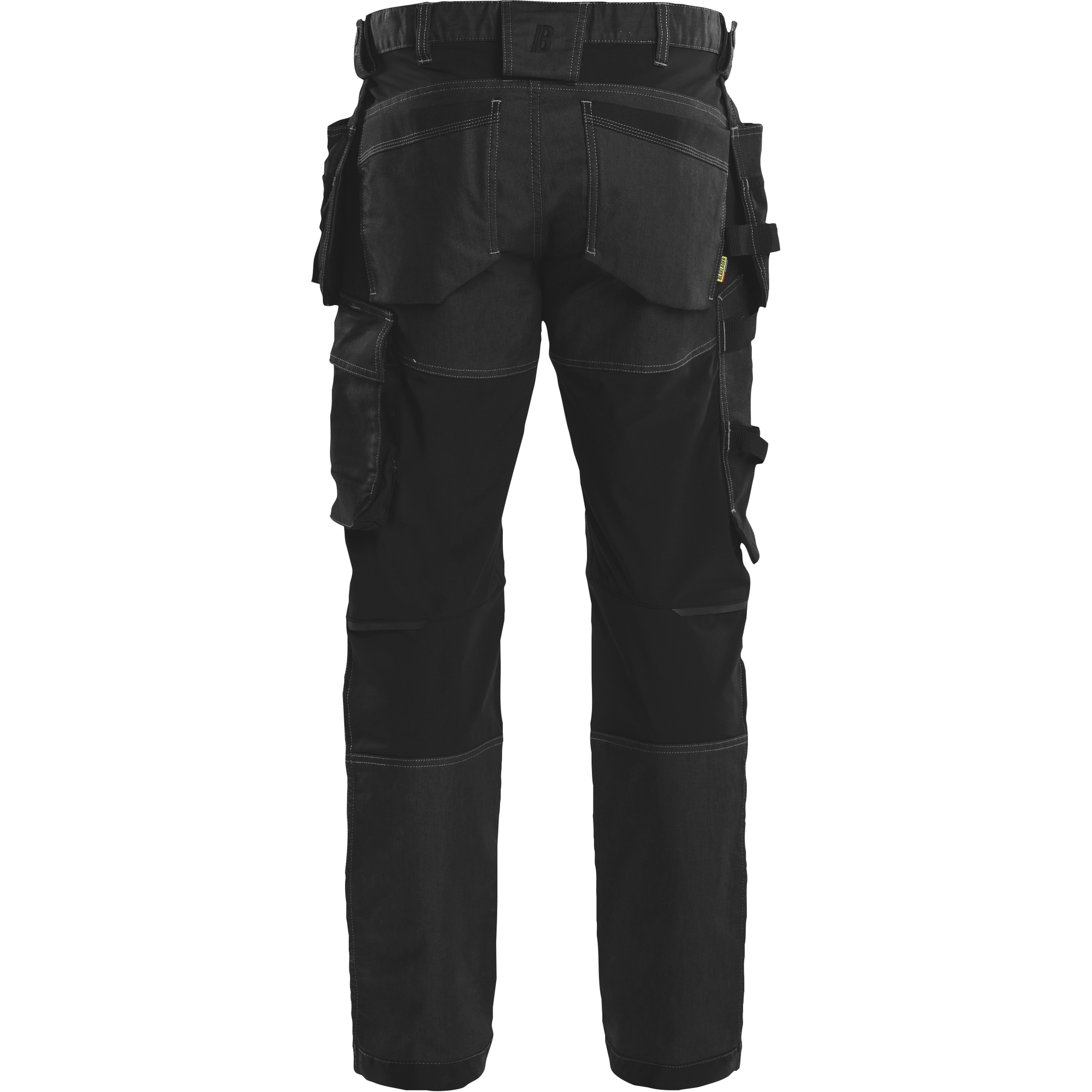 Blaklader Stretch Denim Craftsman Work Trousers, Black (4)