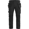 Blaklader Stretch Denim Craftsman Work Trousers, Black
