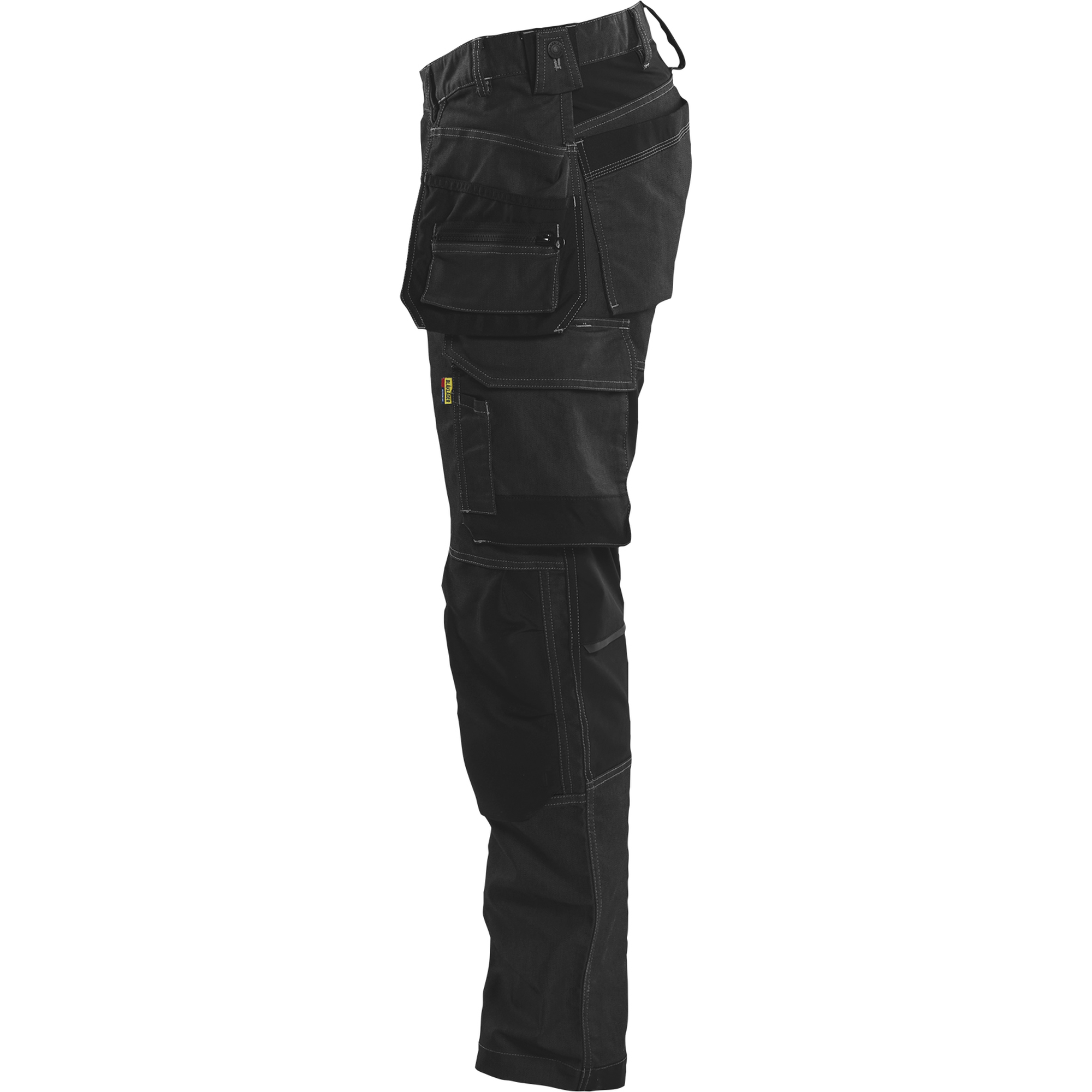 Blaklader Stretch Denim Craftsman Work Trousers, Black (3)