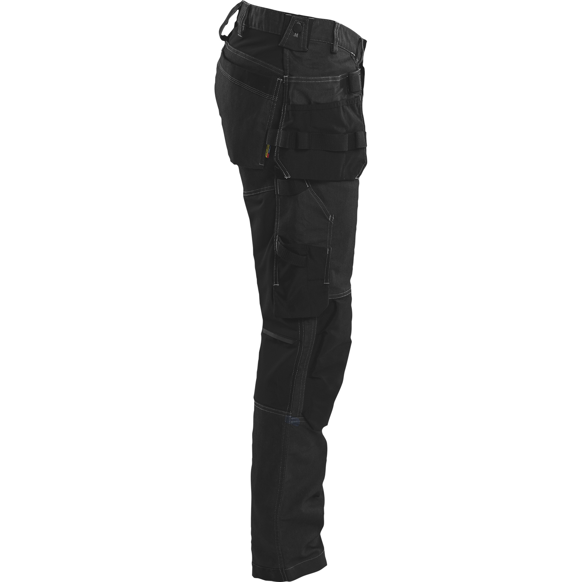 Blaklader Stretch Denim Craftsman Work Trousers, Black (2)