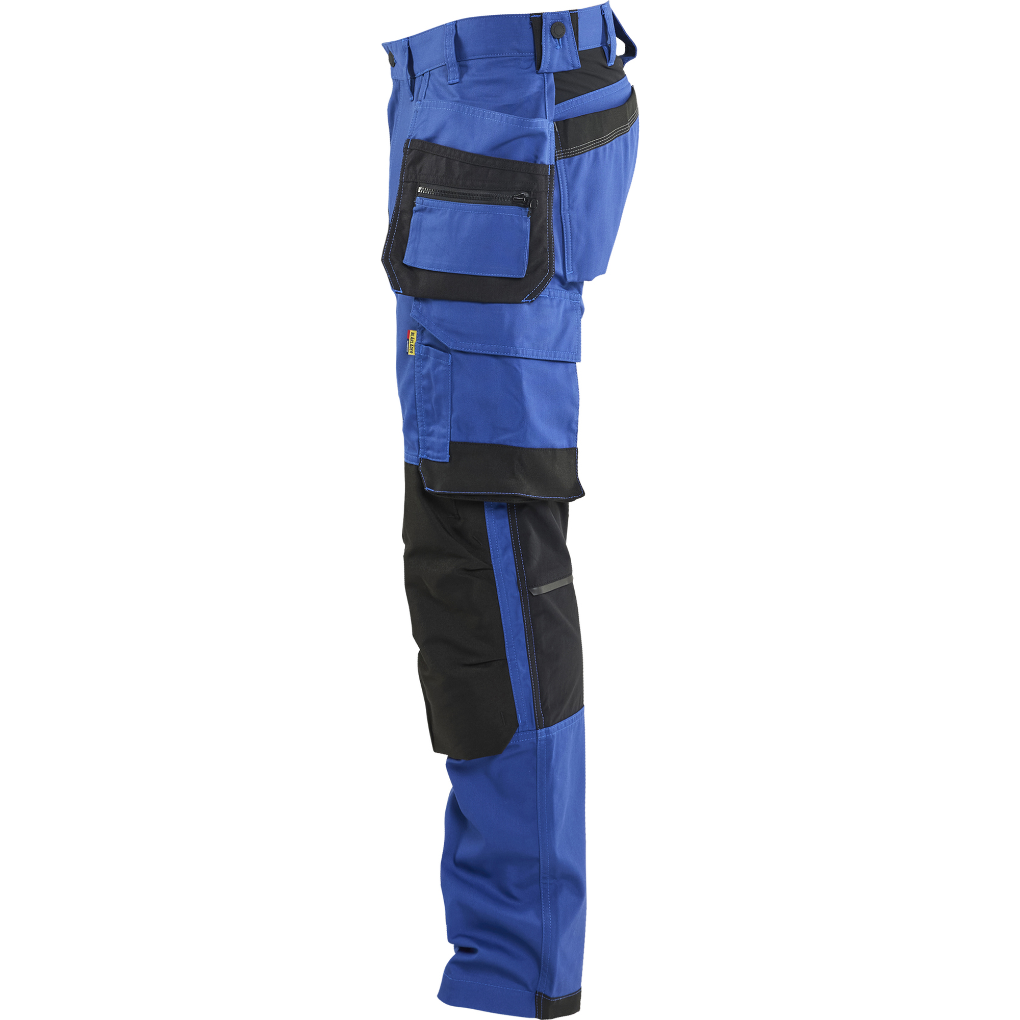 Blaklader Stretch Craftsman Work Trousers, Cornflower Blue/Black (3)