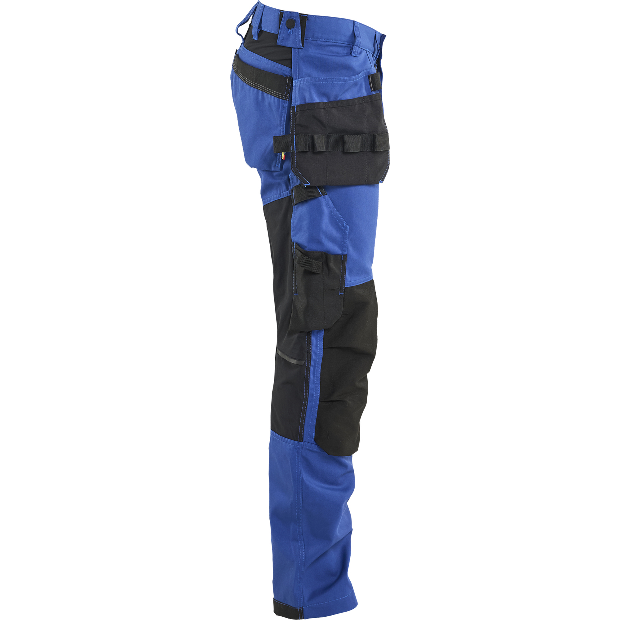 Blaklader Stretch Craftsman Work Trousers, Cornflower Blue/Black (2)