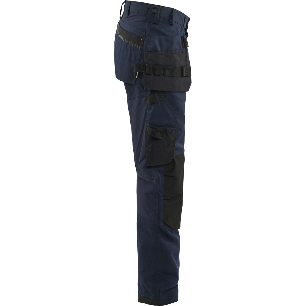Blaklader Stretch Craftsman Work Trousers, Dark Navy (2)