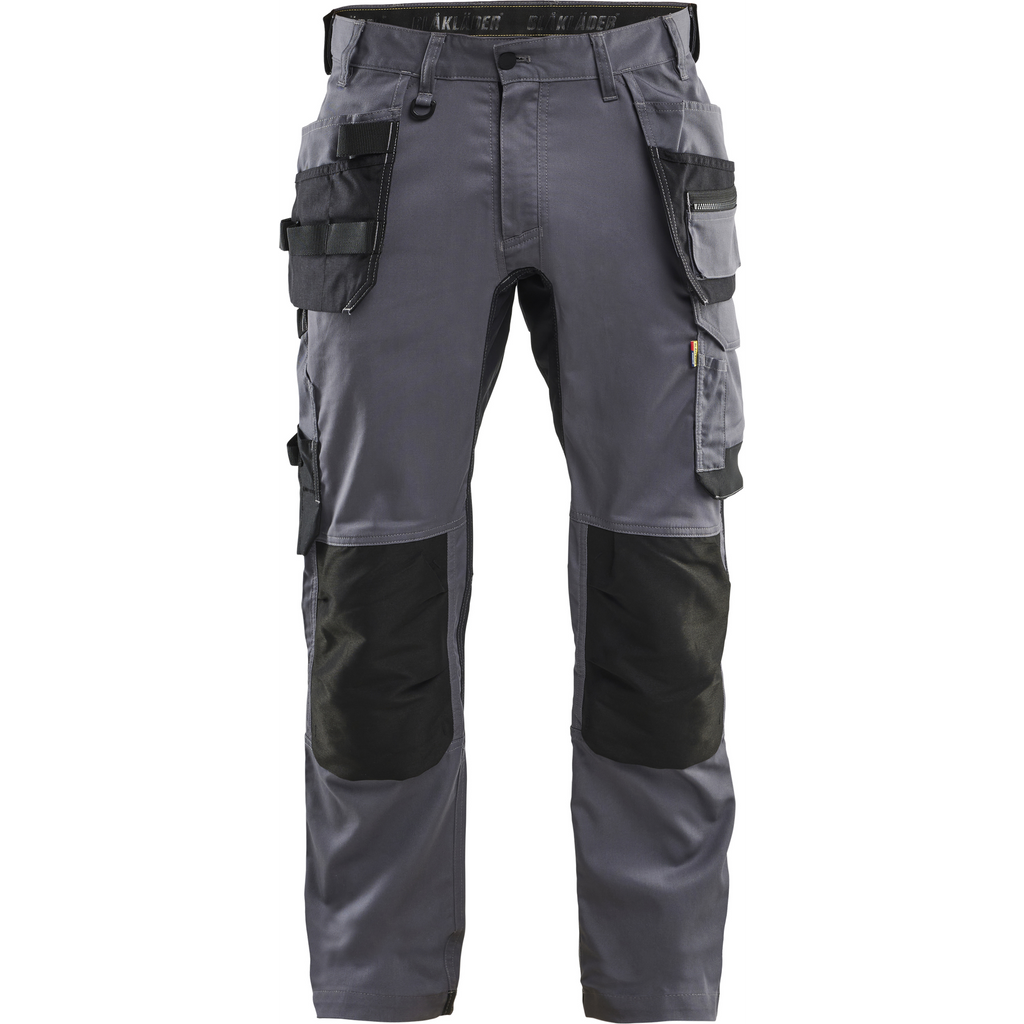 Blaklader Stretch Craftsman Work Trousers, Medium Grey