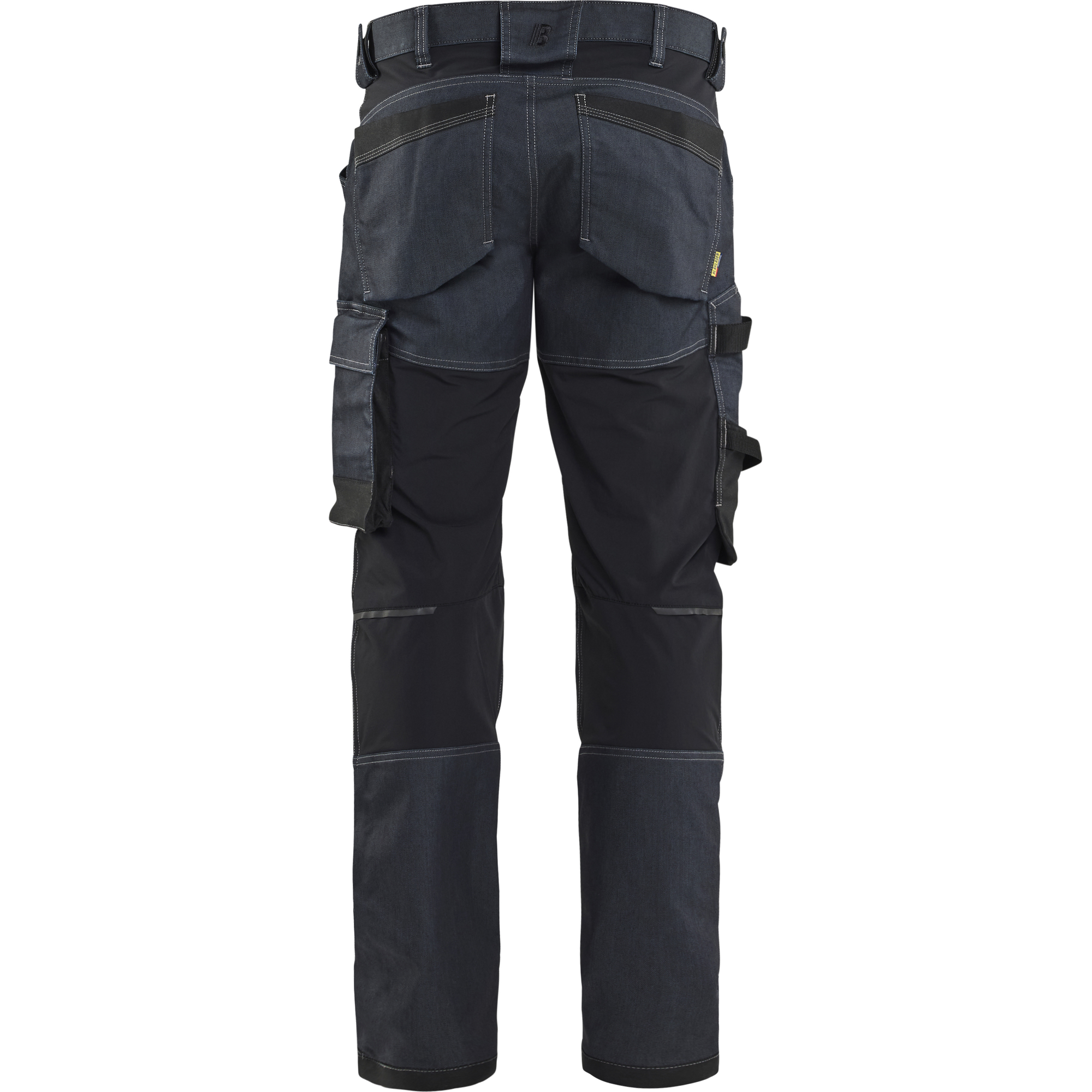 Blaklader Craftsman Work Trousers with Stretch, Navy/Black (4)