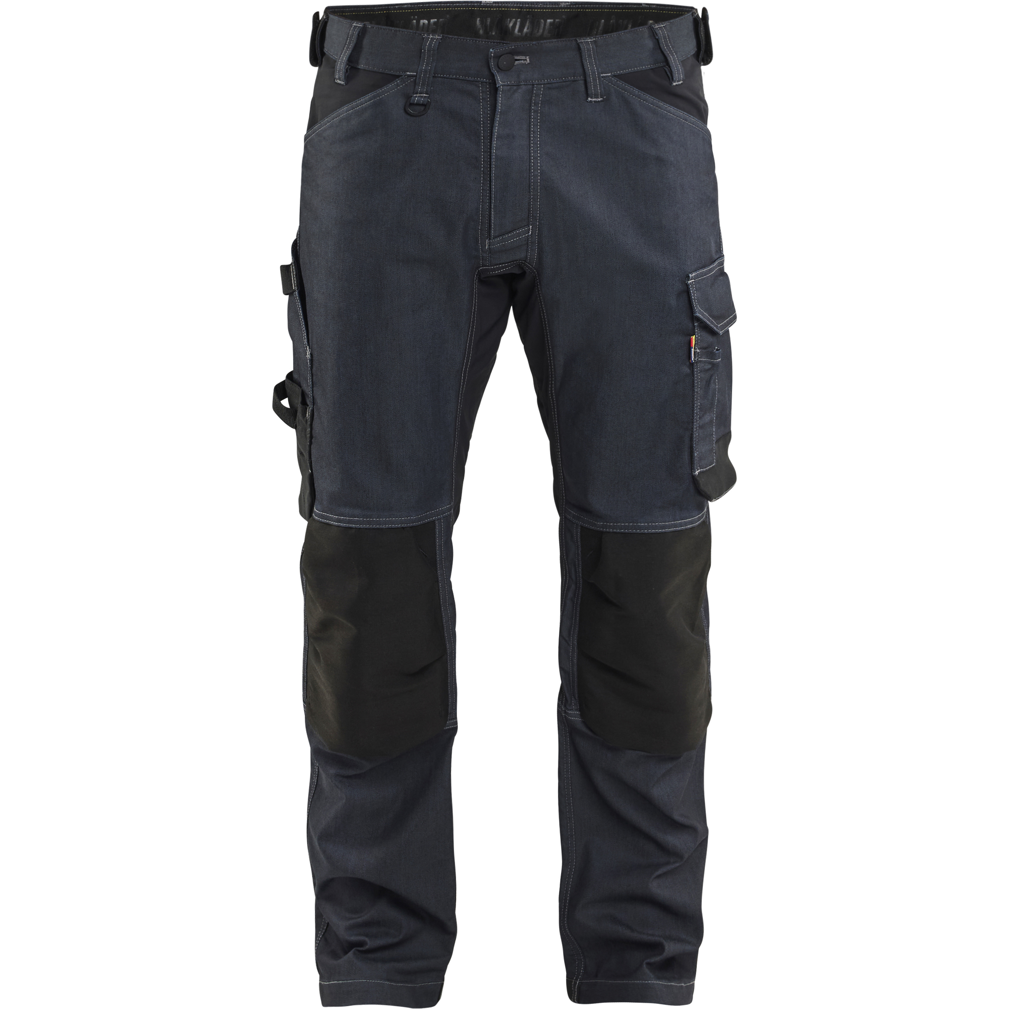 Blaklader Craftsman Work Trousers with Stretch, Navy/Black