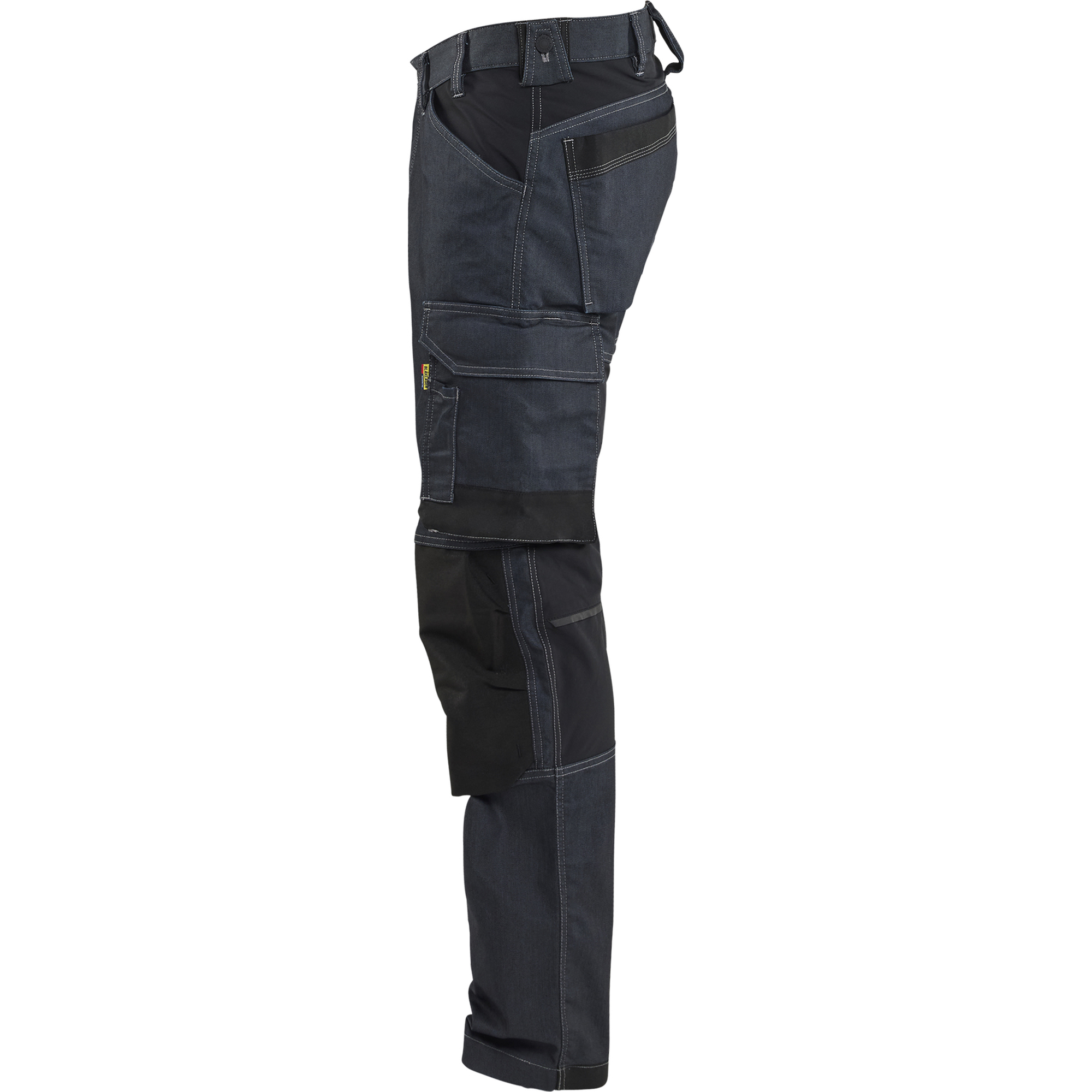 Blaklader Craftsman Work Trousers with Stretch, Navy/Black (3)