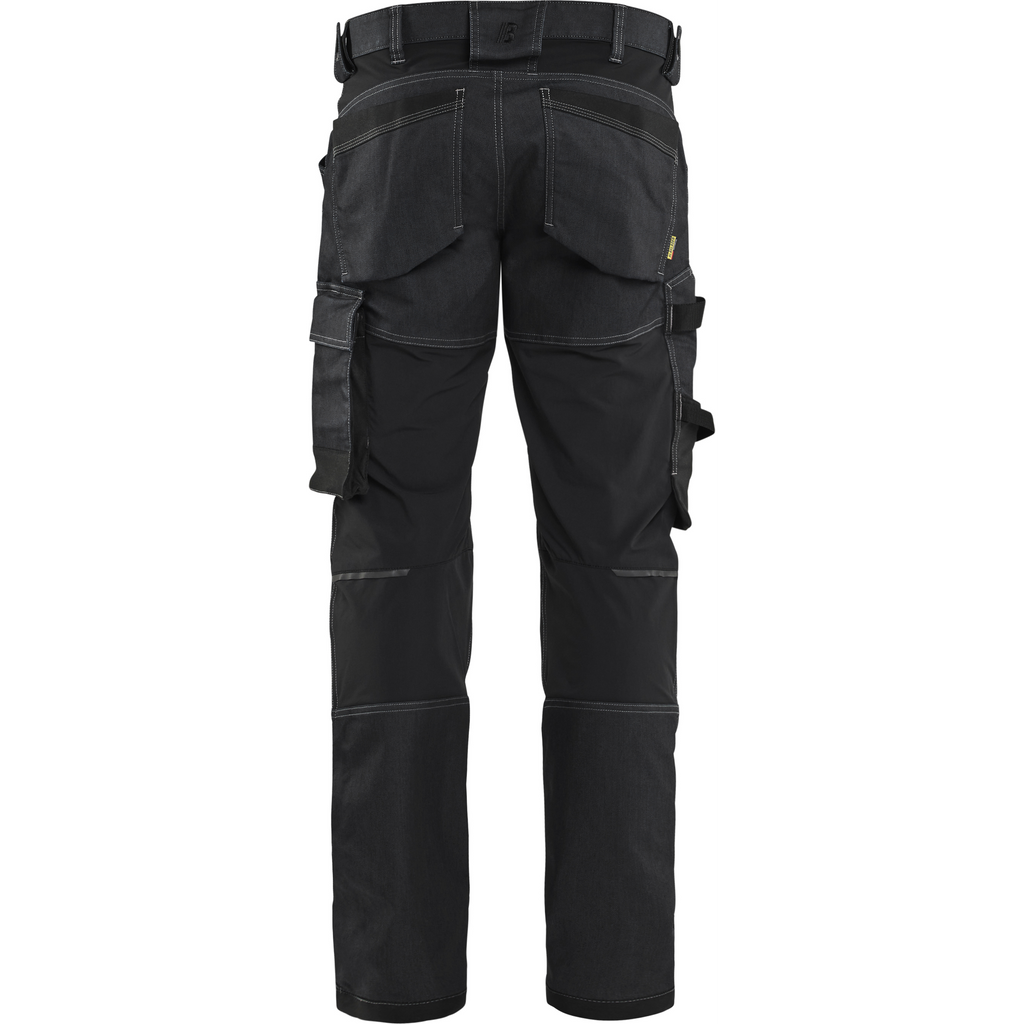 Blaklader Craftsman Work Trousers with Stretch, Black (4)