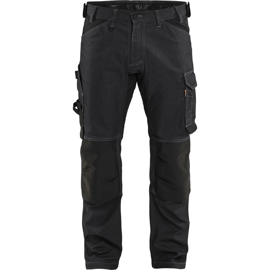 Blaklader Craftsman Work Trousers with Stretch, Black