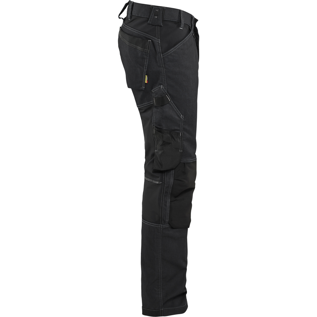 Blaklader Craftsman Work Trousers with Stretch, Black (2)
