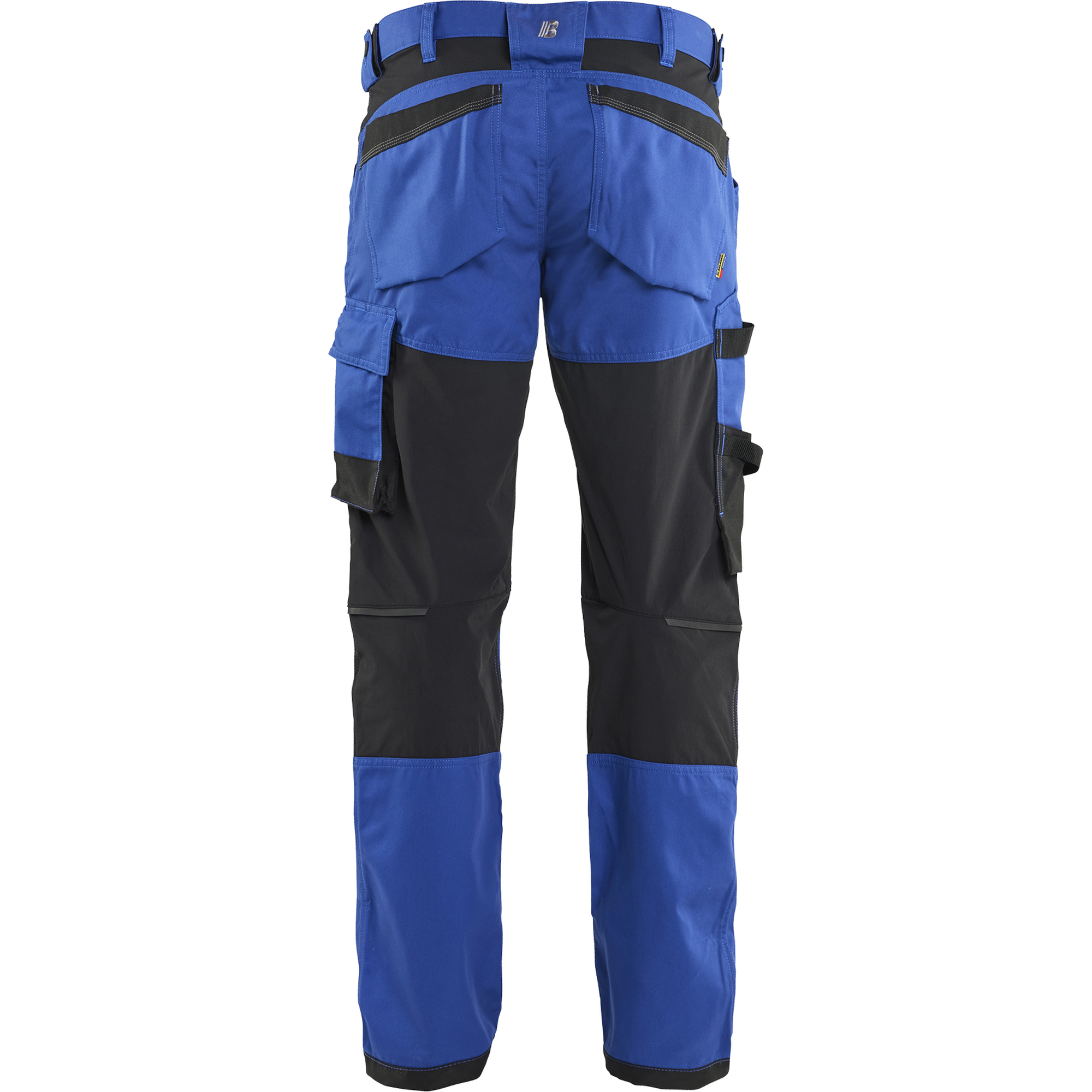 Blaklader Stretch Craftsman Work Trousers, Cornflower Blue/Black (4)