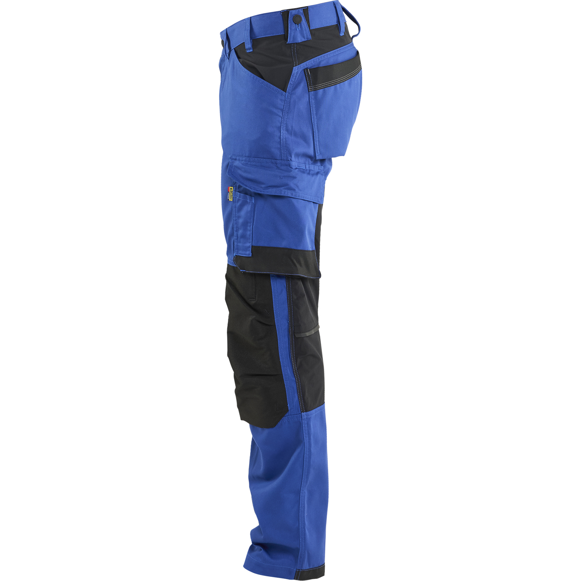 Blaklader Stretch Craftsman Work Trousers, Cornflower Blue/Black (3)