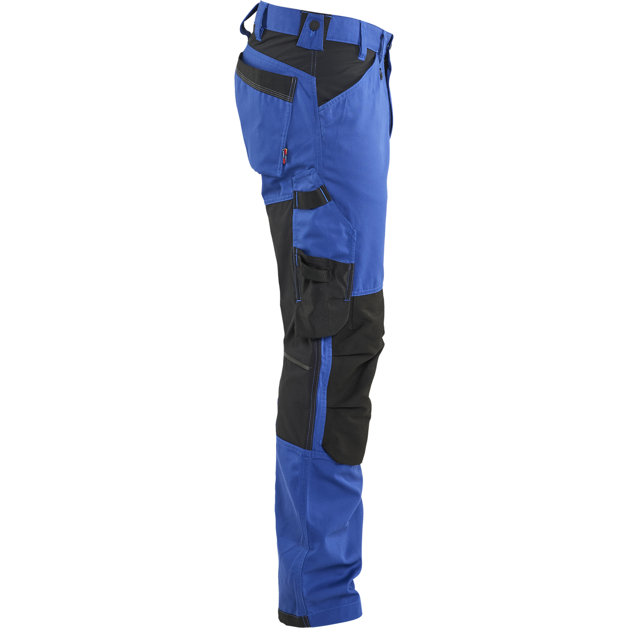 Blaklader Stretch Craftsman Work Trousers, Cornflower Blue/Black (2)