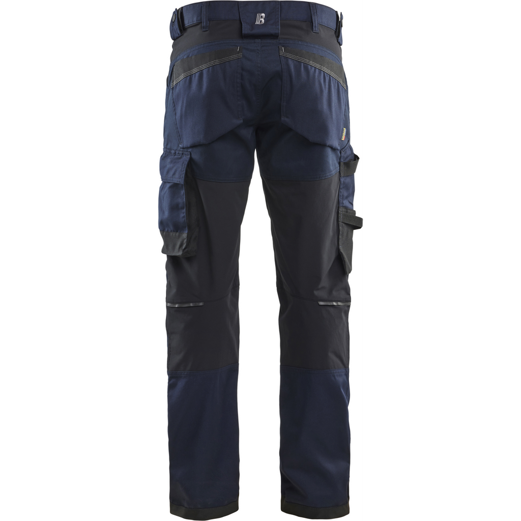 Blaklader Stretch Craftsman Work Trousers, Dark Navy (4)