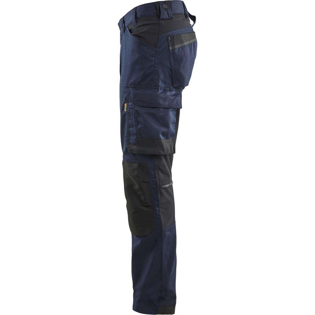 Blaklader Stretch Craftsman Work Trousers, Dark Navy (3)