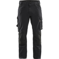 Blaklader Stretch Craftsman Work Trousers, Black