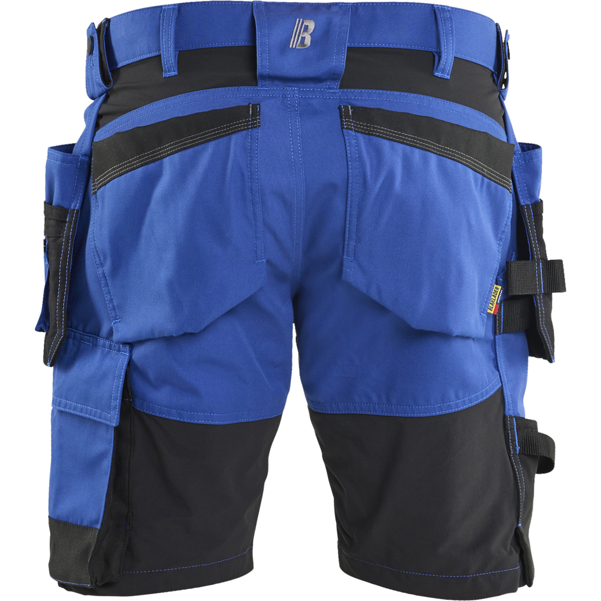 Blaklader Stretch Craftsman Shorts, Royal Blue/Black (4)