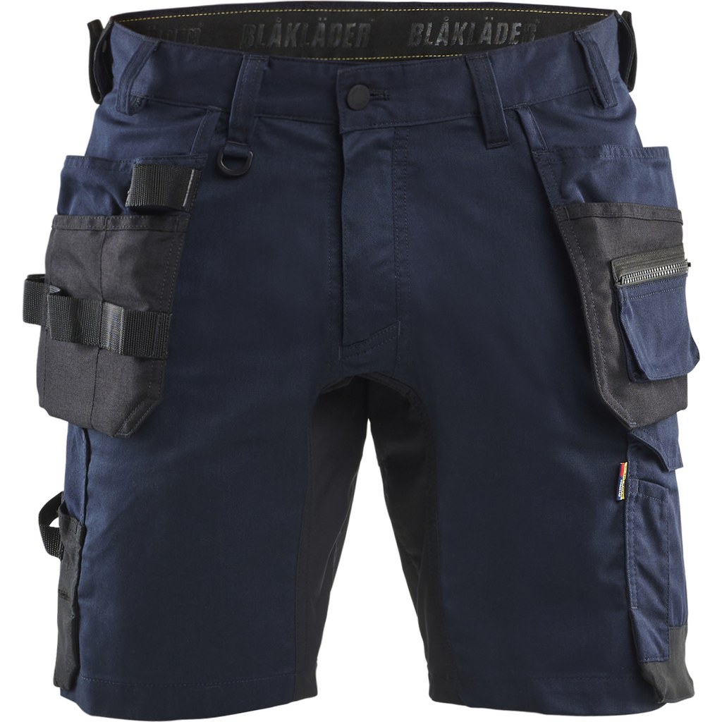 Blaklader Stretch Craftsman Shorts, Dark Navy