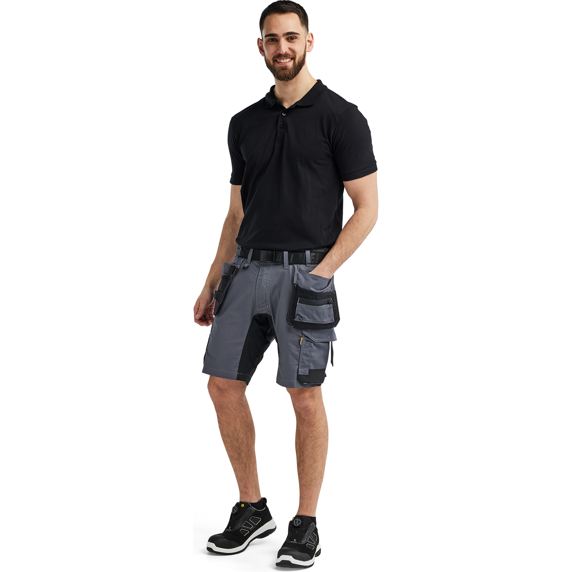 Blaklader Stretch Craftsman Shorts, Medium Grey (5)