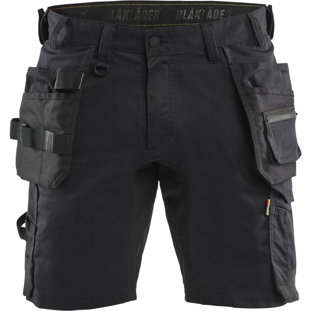 Blaklader Stretch Craftsman Shorts, Black