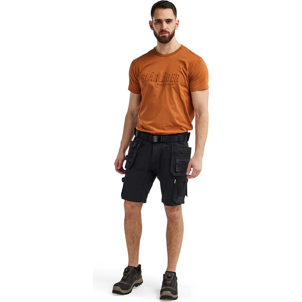 Blaklader Stretch Craftsman Shorts, Black (5)