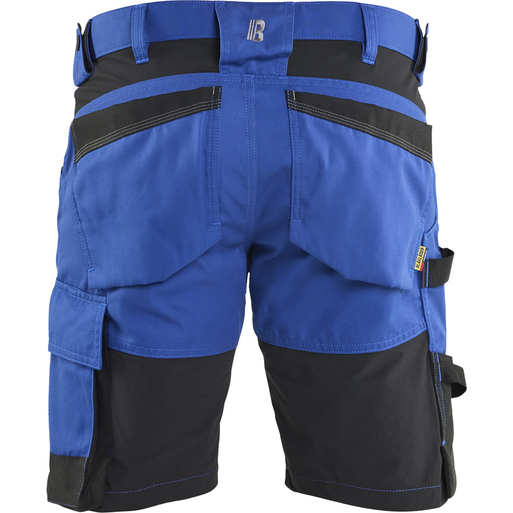 Blaklader Stretch Craftsman Shorts, Royal Blue/Black (4)
