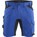Blaklader Stretch Craftsman Shorts, Royal Blue/Black