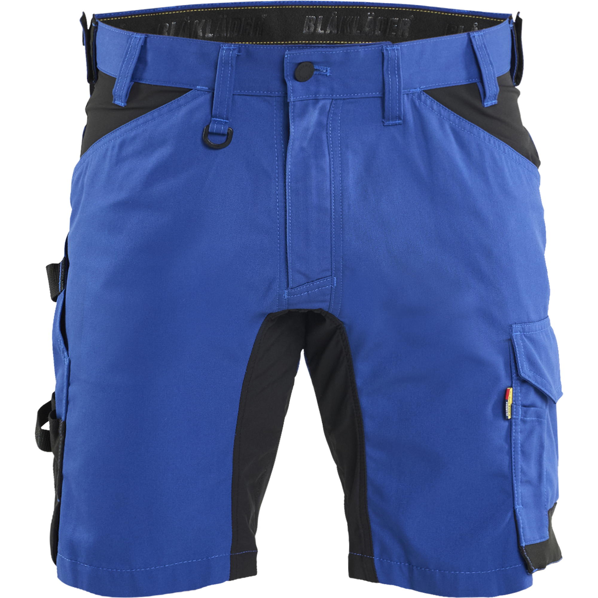 Blaklader Stretch Craftsman Shorts, Royal Blue/Black