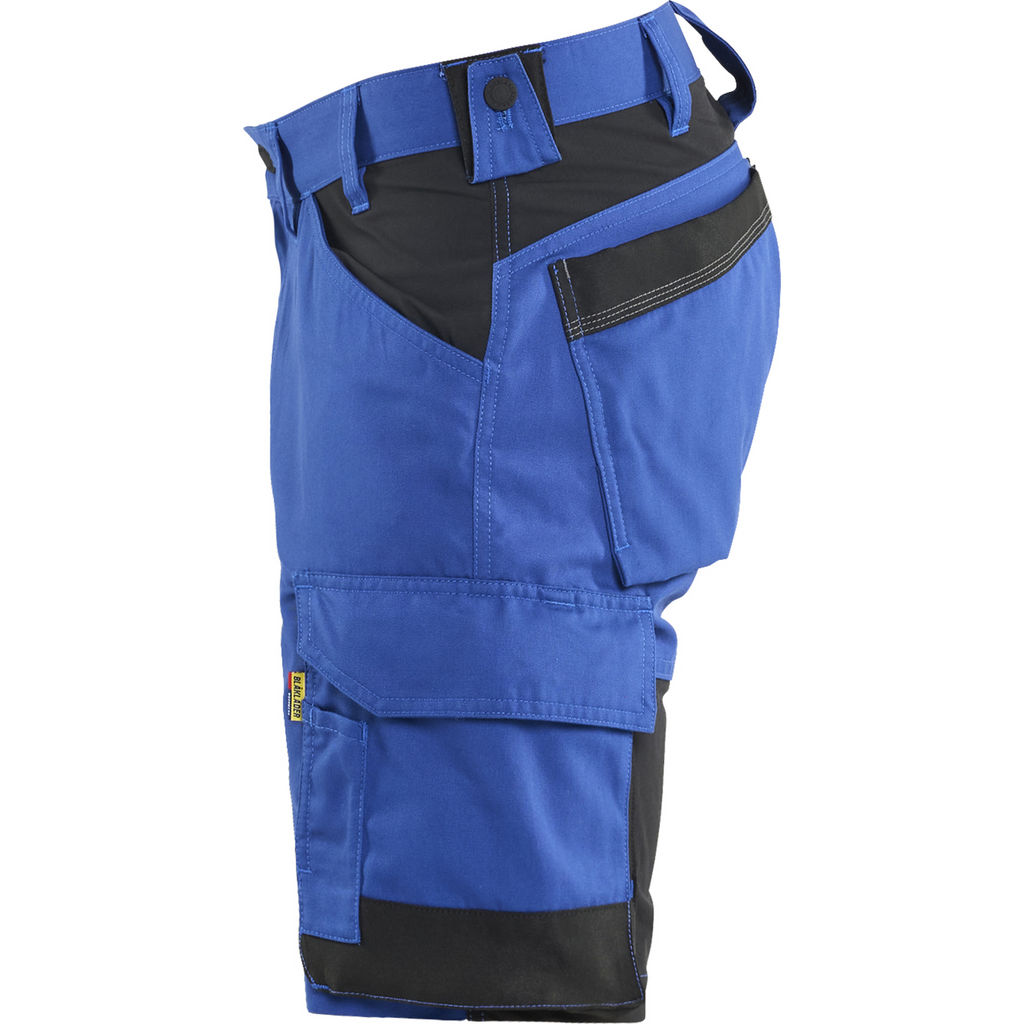 Blaklader Stretch Craftsman Shorts, Royal Blue/Black (3)