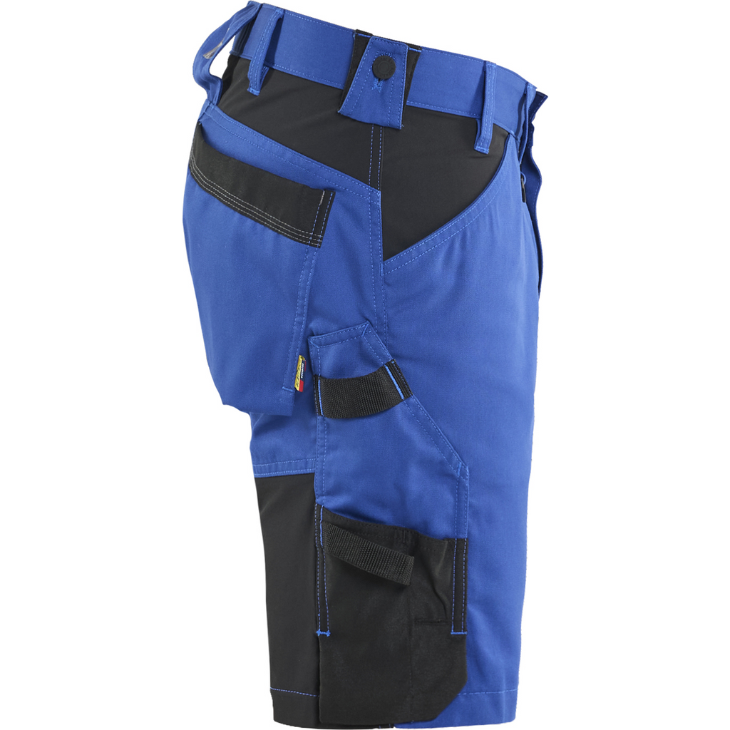 Blaklader Stretch Craftsman Shorts, Royal Blue/Black (2)