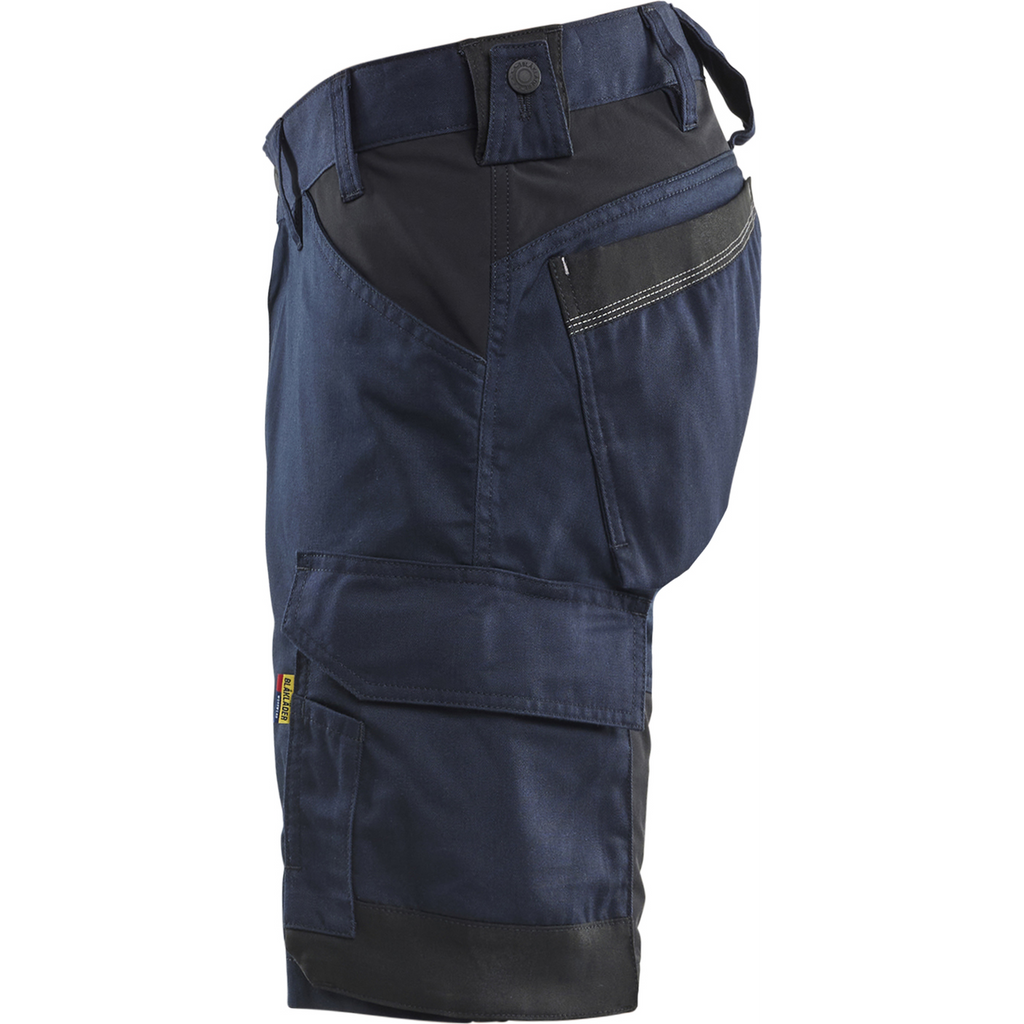 Blaklader Stretch Craftsman Shorts, Dark Navy (3)