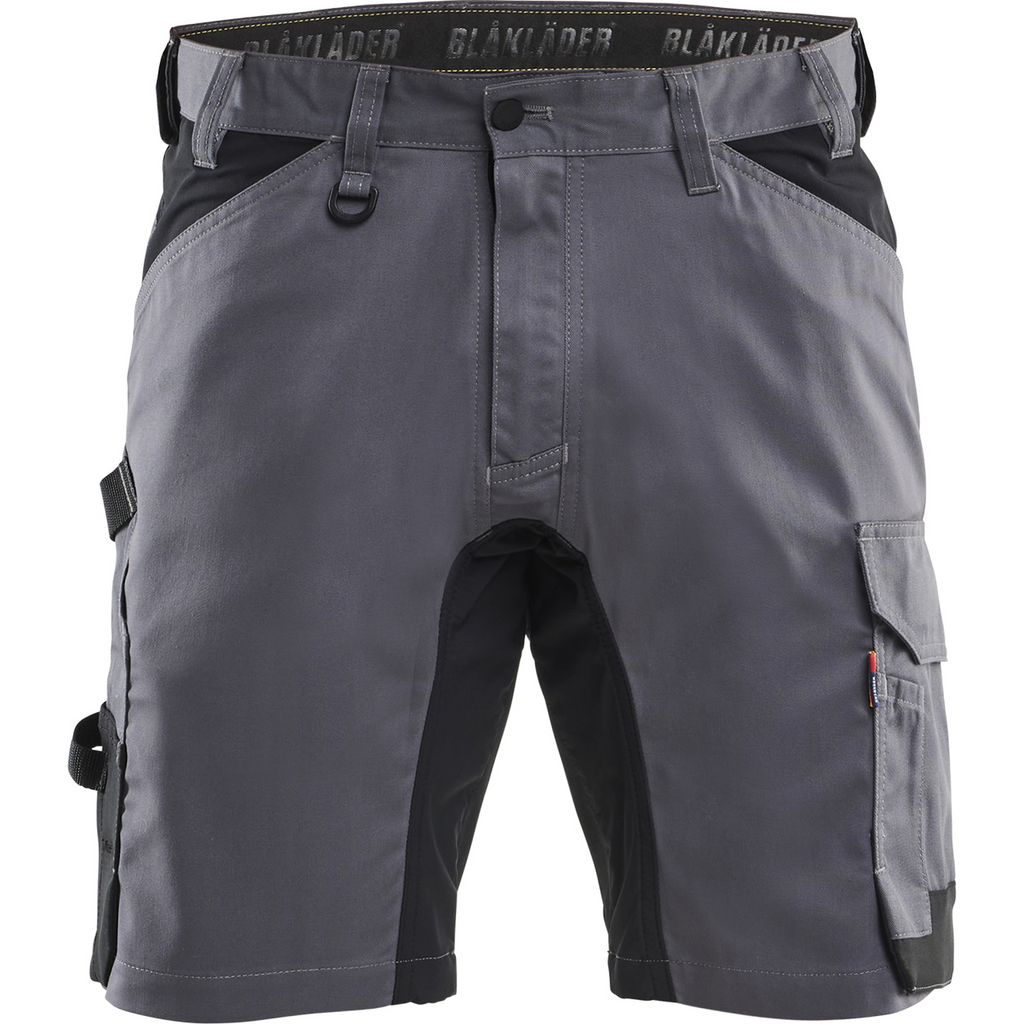 Blaklader Stretch Craftsman Shorts, Medium Grey